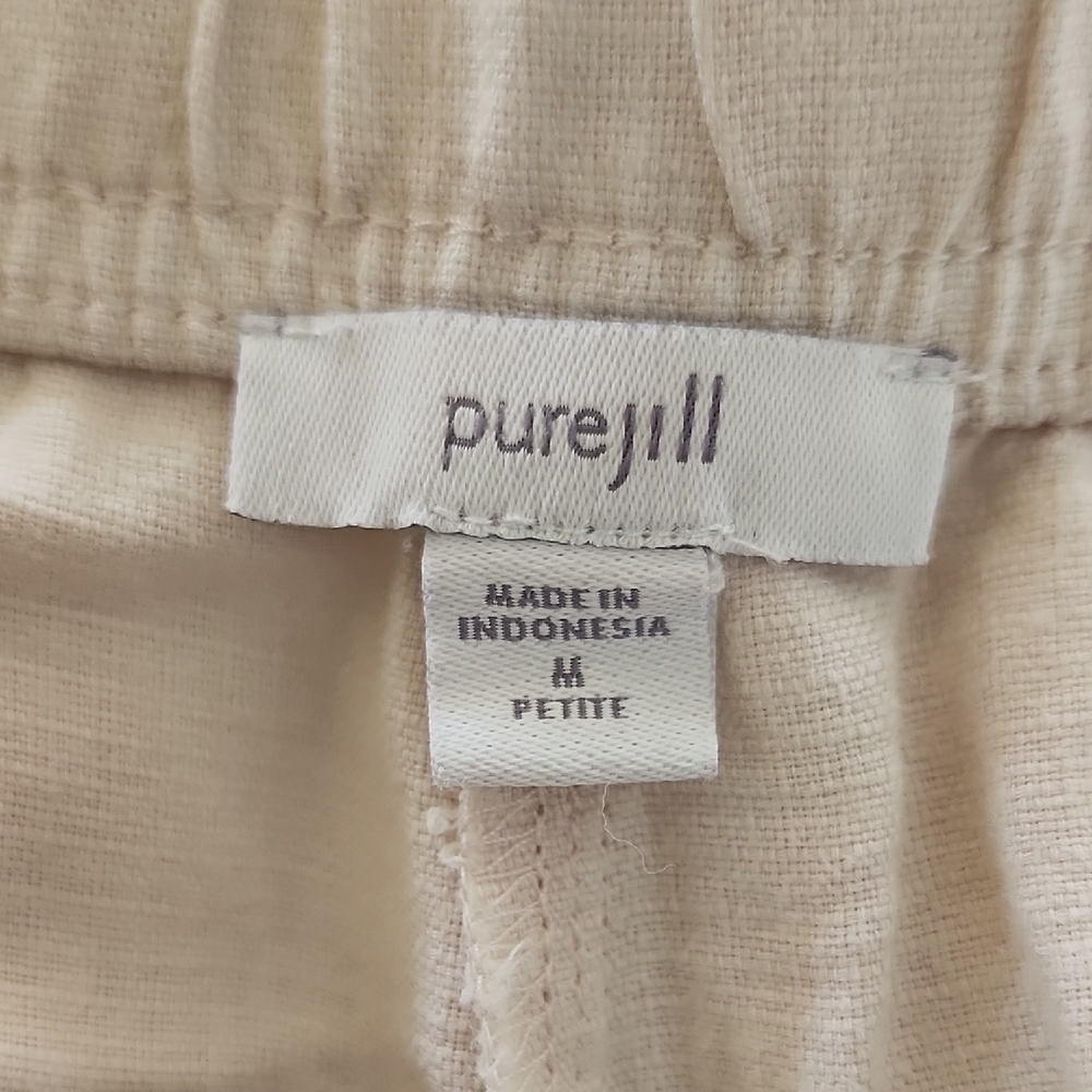 J. Jill Pure Jill Linen Blend Pants - Picture 6 of 8